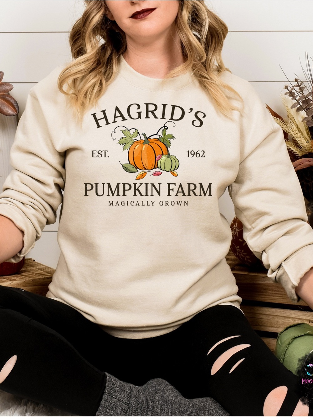 Hagrid's Pumpkin Farm Shirt sz L new no tags
